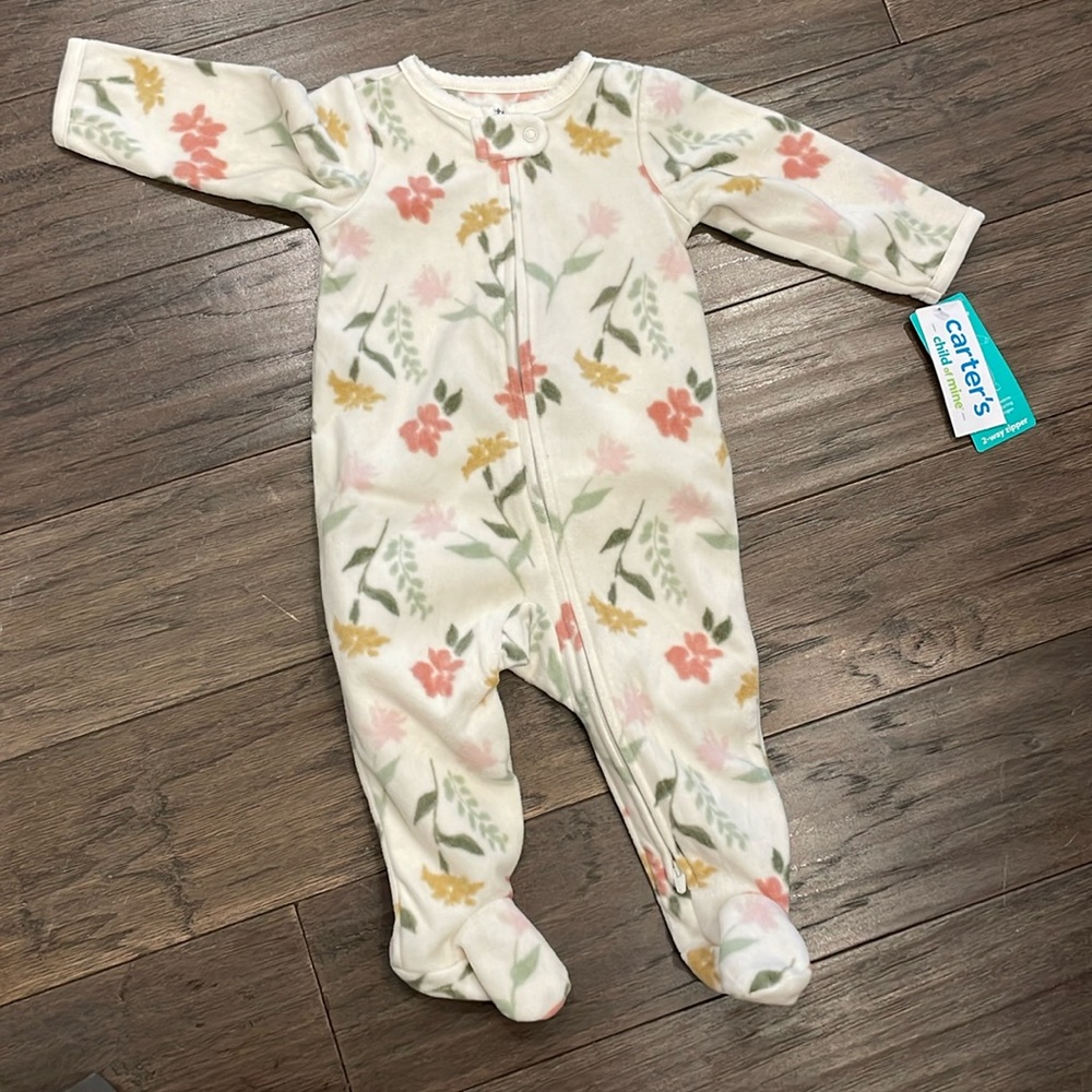 Carters Fleece Onesie BRAND NEW